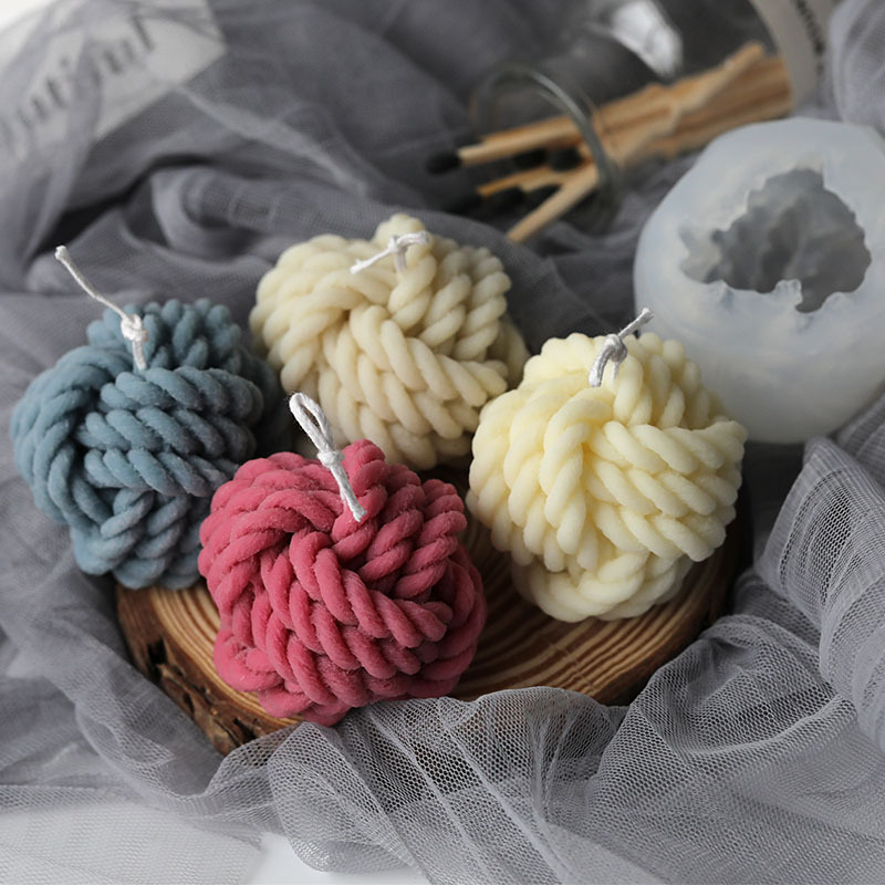 3D Wolle Form Kerze Form Duftk – Soap Making Scents Bewertung und Preis
