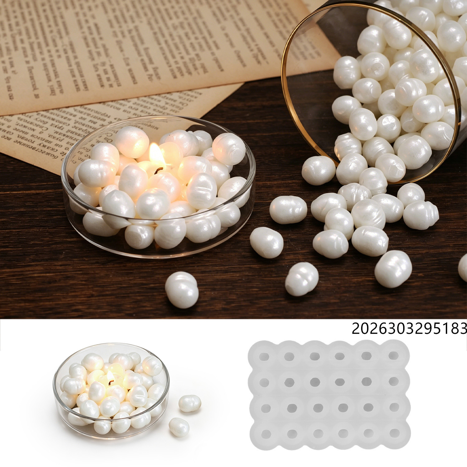 Heilende Ozeanperlen-Spiegelwa – Soap Making Scents Bewertung und Preis