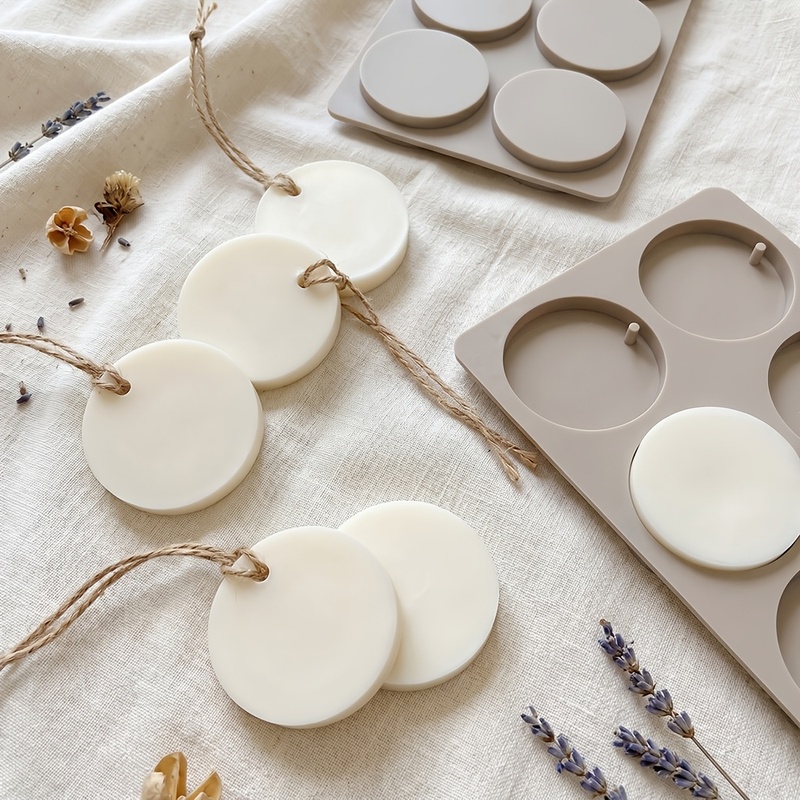 6-fach runde Silikonform für A – Soap Making Store Bewertung und Preis