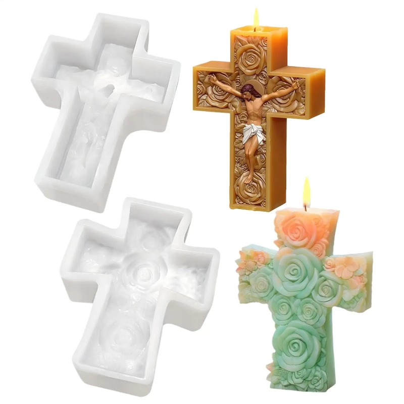 Blume Kreuz Jesus Silikon Kerz – Soap Making Equipment For Beginners Bewertung und Preis