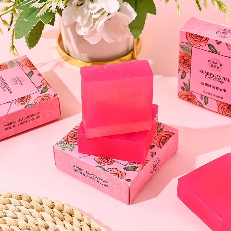 Seife mit ätherischem Rosenöl, – Essential Oil Soap Bewertung und Preis