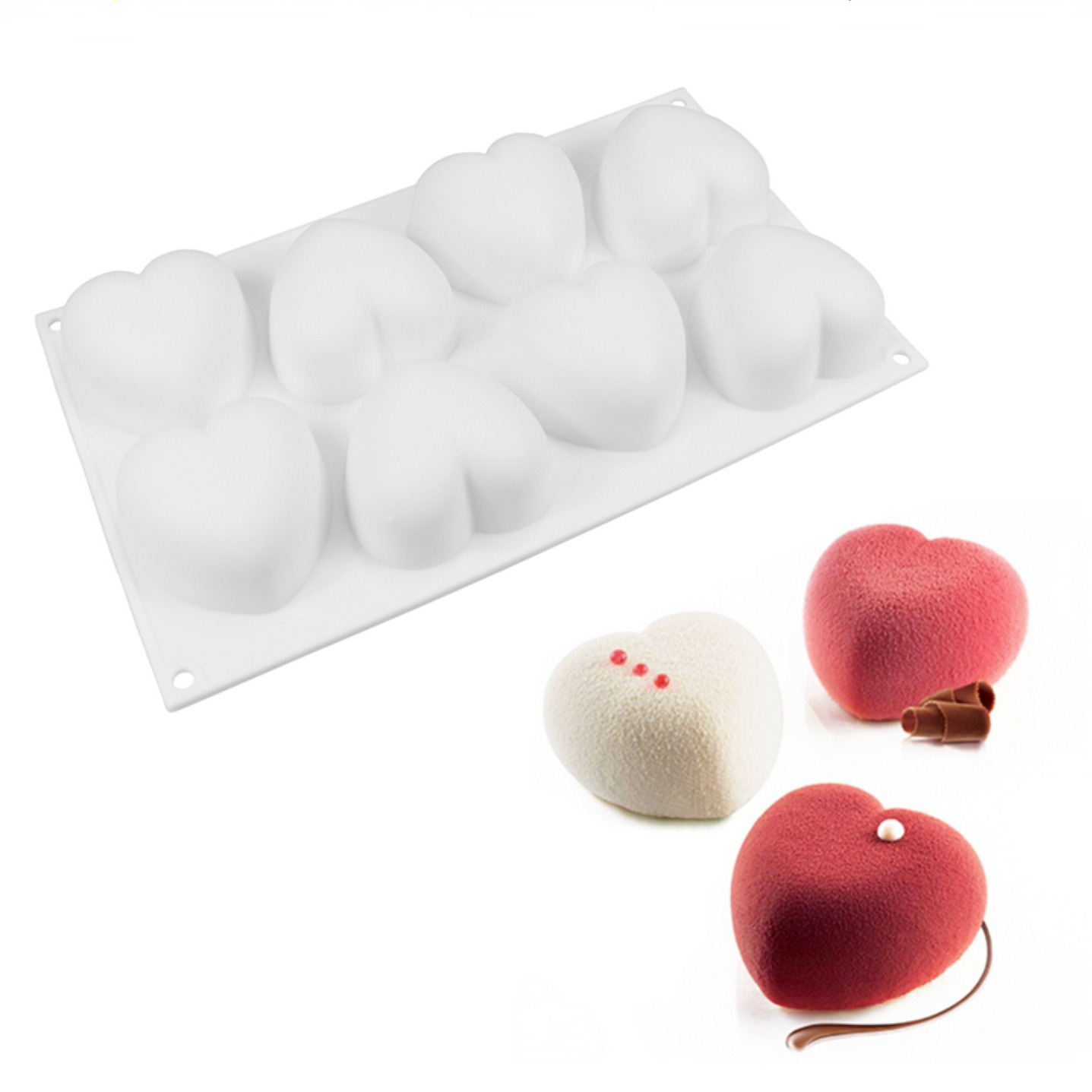 Liebe Herz Silikon Seife Form  – Soap Making Equipment For Beginners Bewertung und Preis