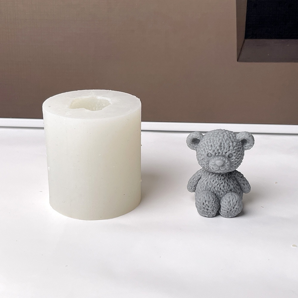 3D süße Bär Kerze machen Form  – Soap Making Scents Bewertung und Preis