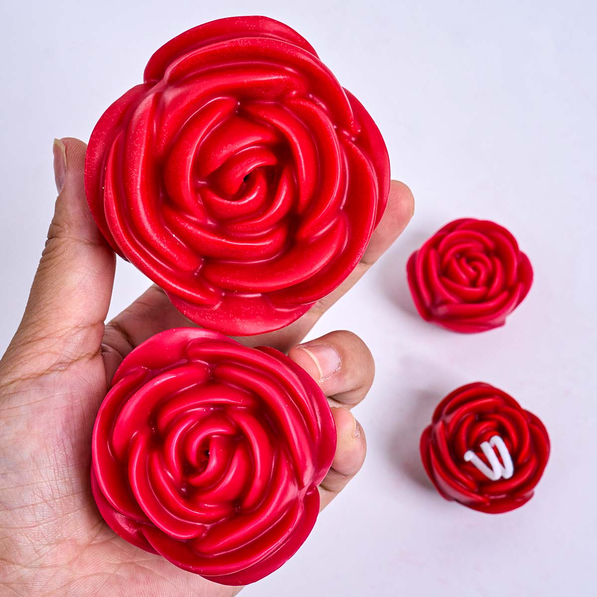 3D Blumenform Silikon Kerzenfo – Soap Making Scents Bewertung und Preis