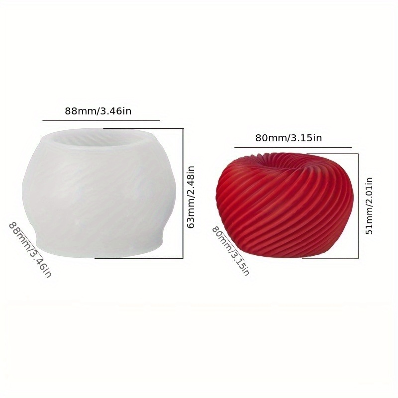 Eine trendige rote Apfel-Silik – Soap Making Store Bewertung und Preis