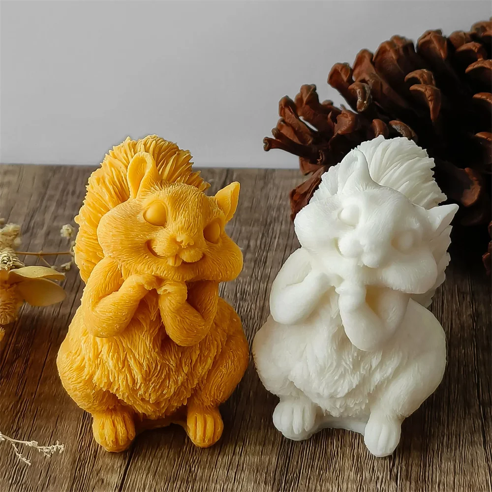 Niedliche Eichhörnchen-Kerzenf – Soap Making Scents Bewertung und Preis